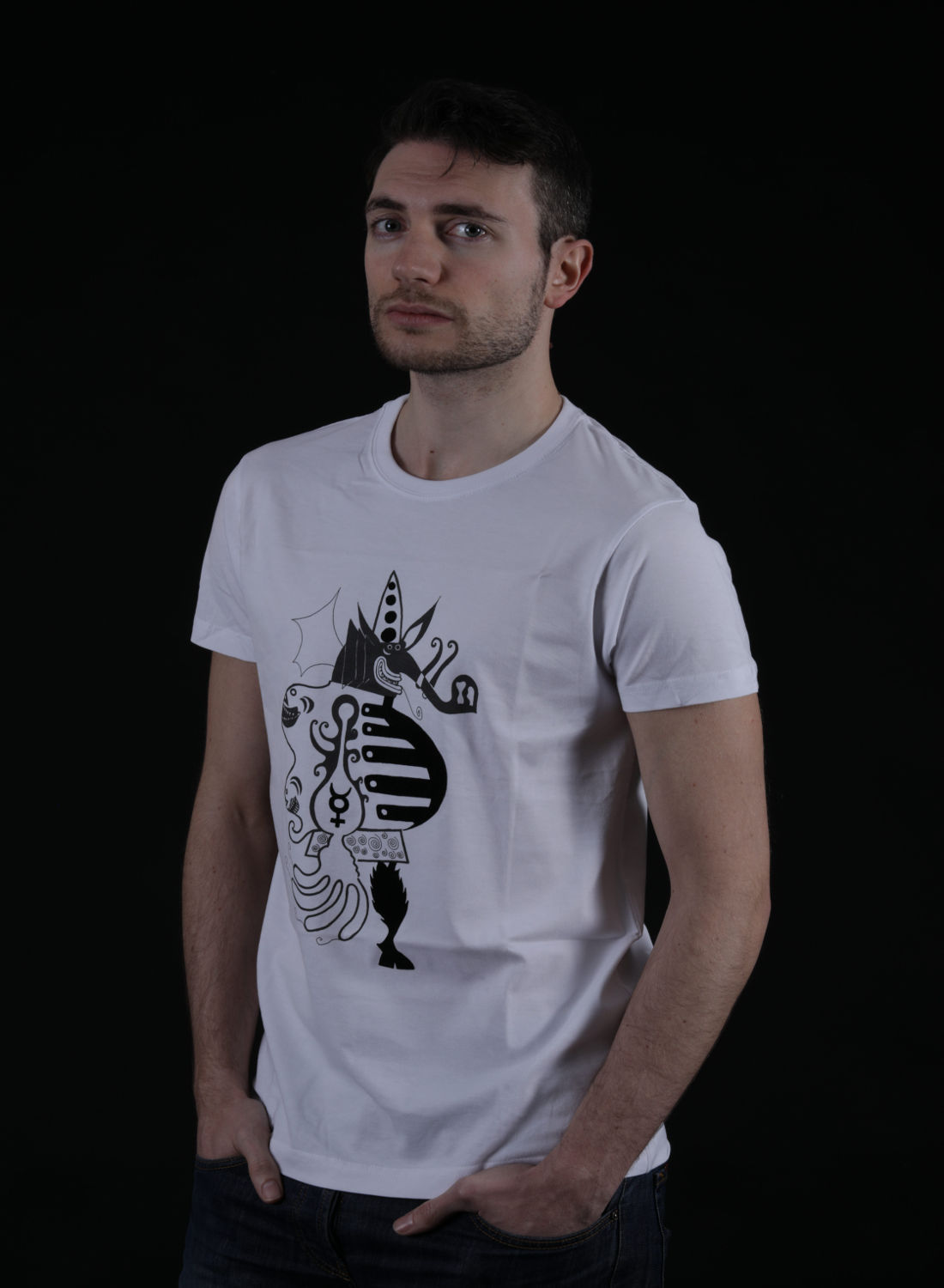 Verrone Svetonius Bianca Uomo Mezza Figura4